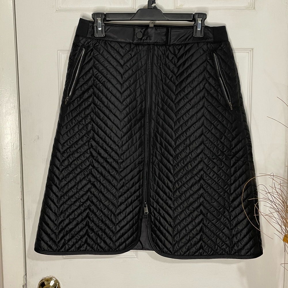 ATHLETA SOLSTICE SKIRT Black Puffer Skirt | Size 10